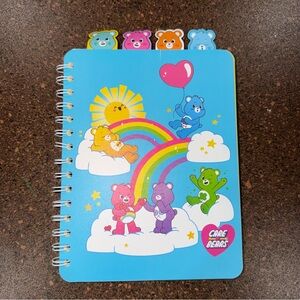 Care Bears Blue Notebook with Rainbow and Bears